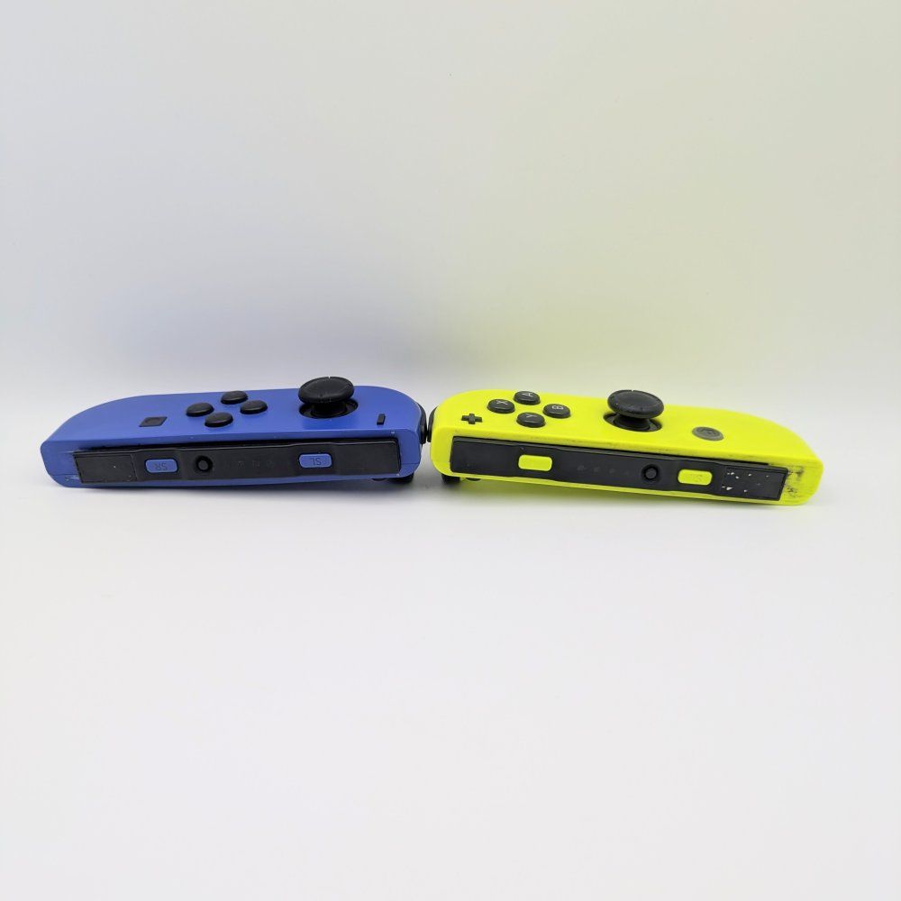 Nintendo JOY-CON (L)/(R) ブルー/ネオンイエロー 動作品】Joy-Con(L) ブルー/(R) ネオンイエロー - メルカリ