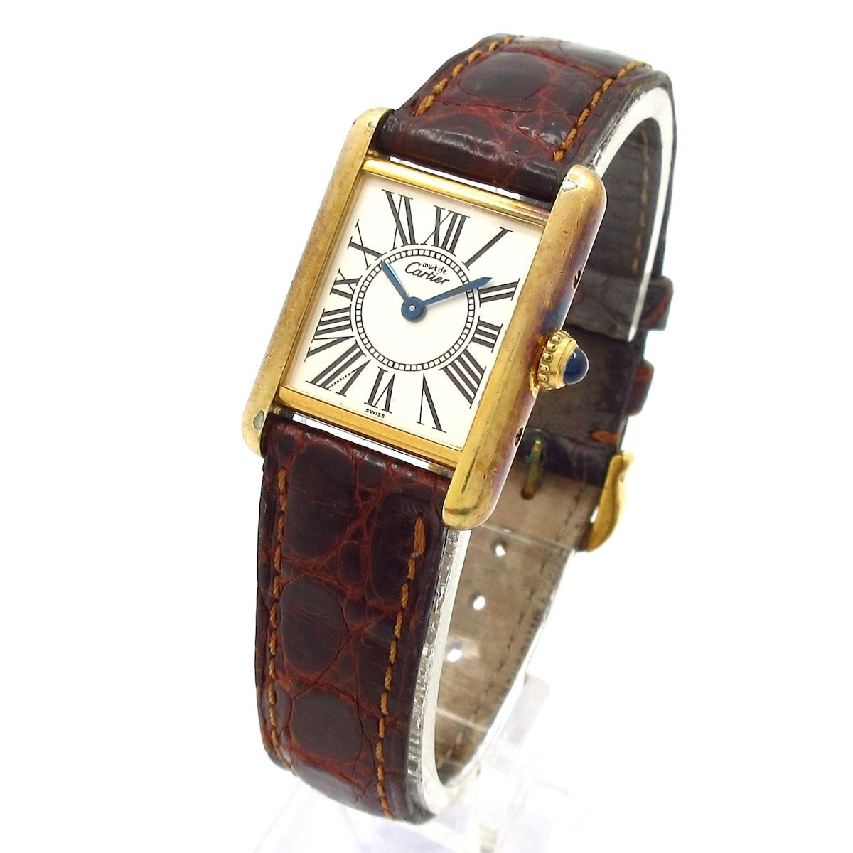 Cartier(カルティエ) 腕時計 マストタンクヴェルメイユ レディース 925