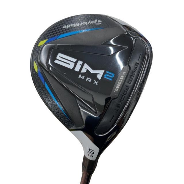 【中古】 テーラーメイド SIM2 MAX 5W フェアウェイウッド FW TENSEI BLUE TM50(SIM2 FW) (フレックスS) メンズ 男性用 右利き 右用 Cランク ゴルフクラブ