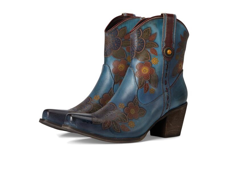 スプリングステップ レディース シューズ ブーツ・レインブーツ LArtiste by Spring Step Cahoots Blue Multi ブルー
