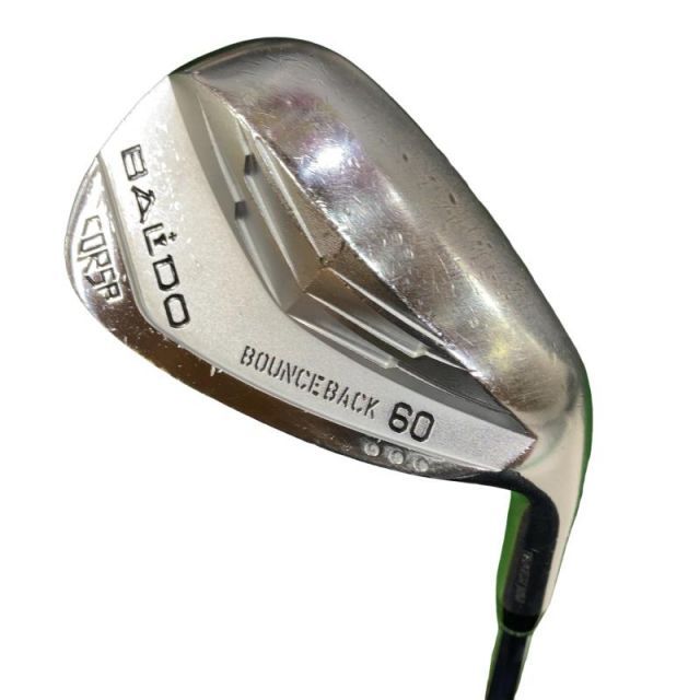 【中古】 BALDO CORSA BOUNCE BACK(2022) ツアーサテン 60° ウェッジ WG 純正特注シャフト (フレックスS) メンズ 男性用 右利き 右用 Dランク ゴルフクラブ