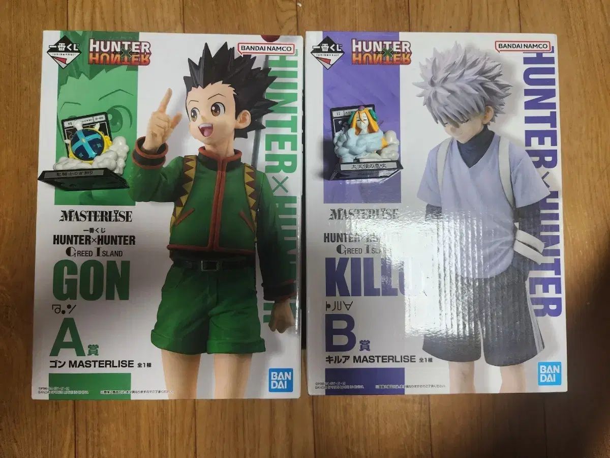 HUNTER×HUNTER グリードアイランド ゴン a賞 キルア b賞