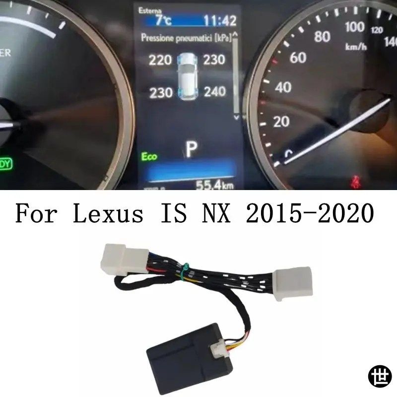 レクサス IS NX NX200T NX300H シリーズ 2015-2020 用 TPMS タイヤエア圧システム タイヤエア圧表示 セキュリティアラーム