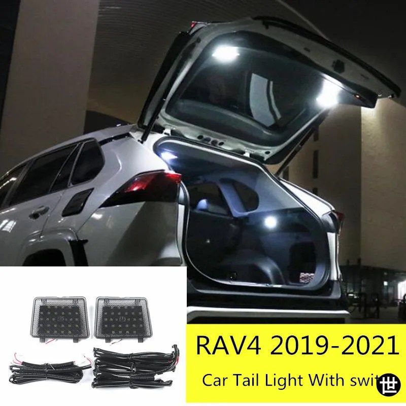 トヨタ RAV4 2019 2020 用 第 5 世代 LED 車用テールライト トランクライト テールゲートランプ スーツケースライト