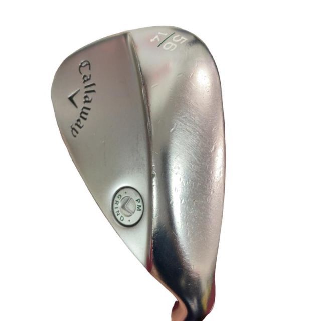 キャロウェイ PM GRIND ウェッジ 2本セット 56/14 60/12 中古】 キャロウェイ PM GRIND クロムメッキ 56°/14° ウェッジ WG KBS
