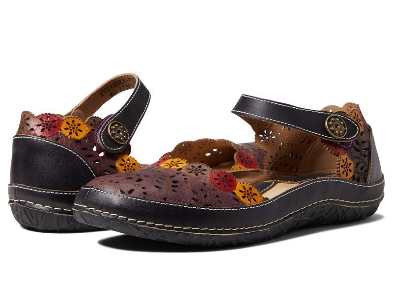 スプリングステップ レディース シューズ サンダル LArtiste by Spring Step KysandraFleur Black Multi ブラック