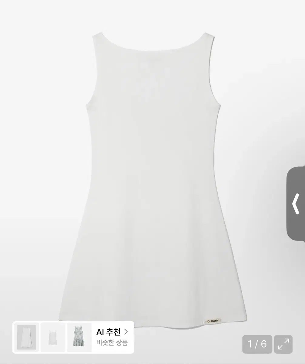 グロウニー GIRLFRIEND SLEEVELESS MINI DRESS ワンピース