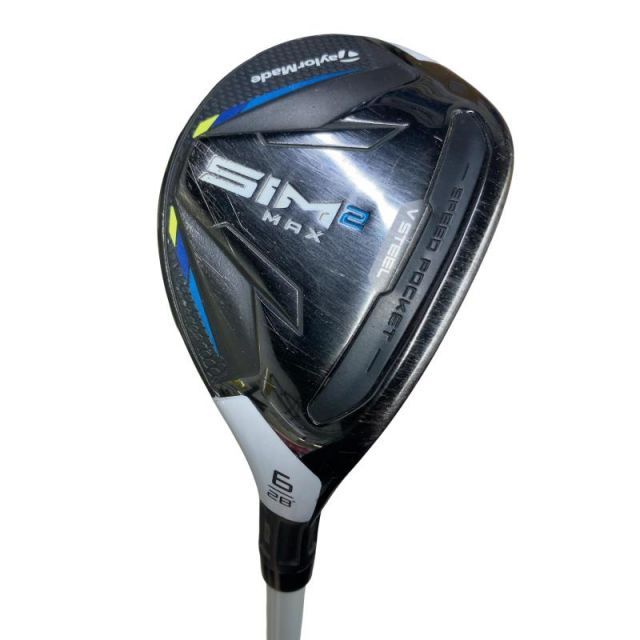 【中古】 テーラーメイド SIM2 MAX U6 レディース ユーティリティ UT TENSEI BLUE TM40(SIM2 UT) (フレックスL) レディース 女性用 右利き 右用 Cランク ゴルフクラブ