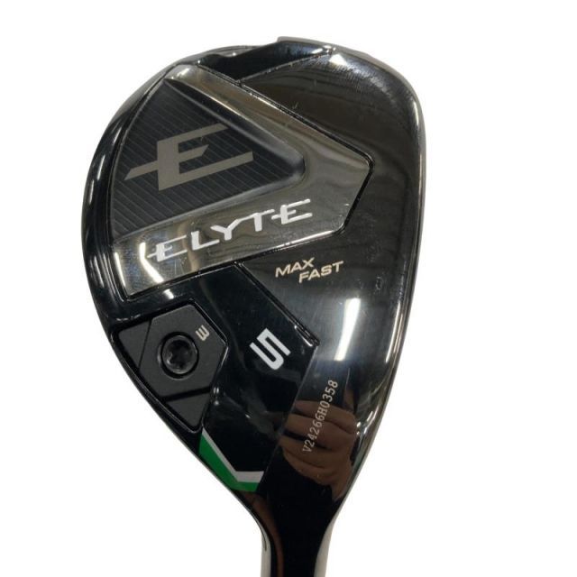 【中古】 キャロウェイ ELYTE MAX FAST U5 ユーティリティ UT LIN-Q GREEN 40 for CW(ELYTE UT) (フレックスSR) メンズ 男性用 右利き 右用 Cランク ゴルフクラブ