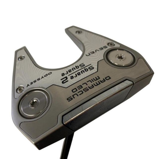 【中古】 オデッセイ DAMASCUS MILLED SQUARE 2 SQUARE SEVEN 34インチ パター PT STROKE LAB 120 スチール (フレックスその他) メンズ 男性用 右利き 右用 Bランク ゴルフクラブ