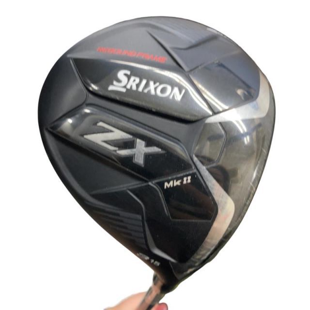 【中古】 ダンロップ SRIXON ZX Mk II 3W フェアウェイウッド FW 純正特注シャフト (フレックスS) メンズ 男性用 右利き 右用 Cランク ゴルフクラブ