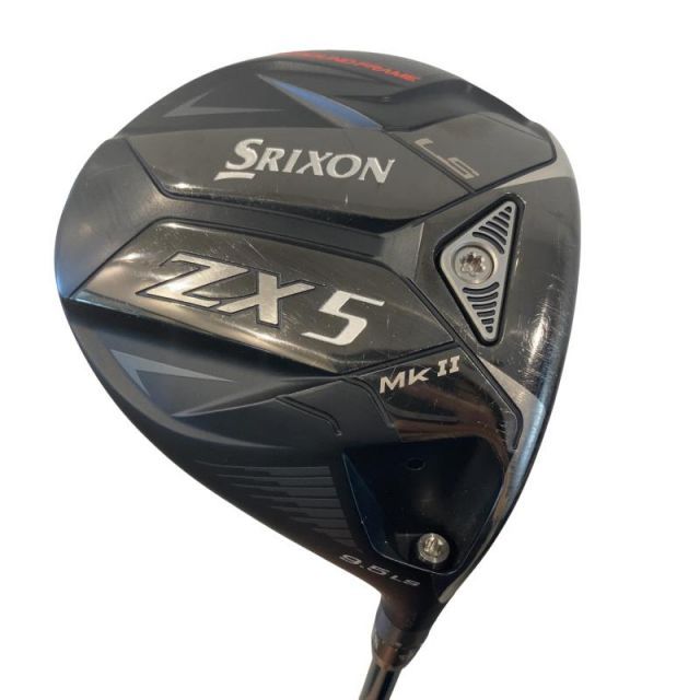 【中古】 ダンロップ SRIXON ZX5 Mk II LS 9.5° ドライバー DR 純正特注シャフト (フレックスX) メンズ 男性用 右利き 右用 Cランク ゴルフクラブ