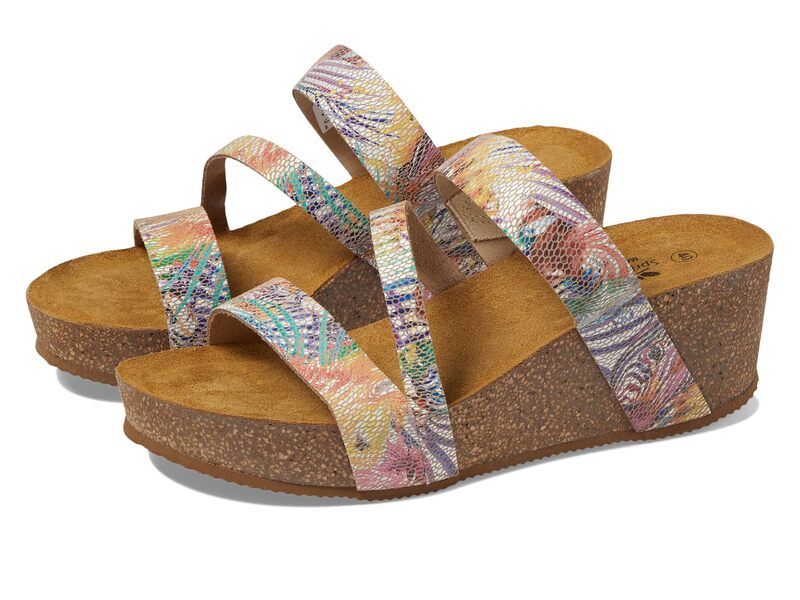 スプリングステップ レディース シューズ ヒール Spring Step Butterpea Pink Multi ピンク