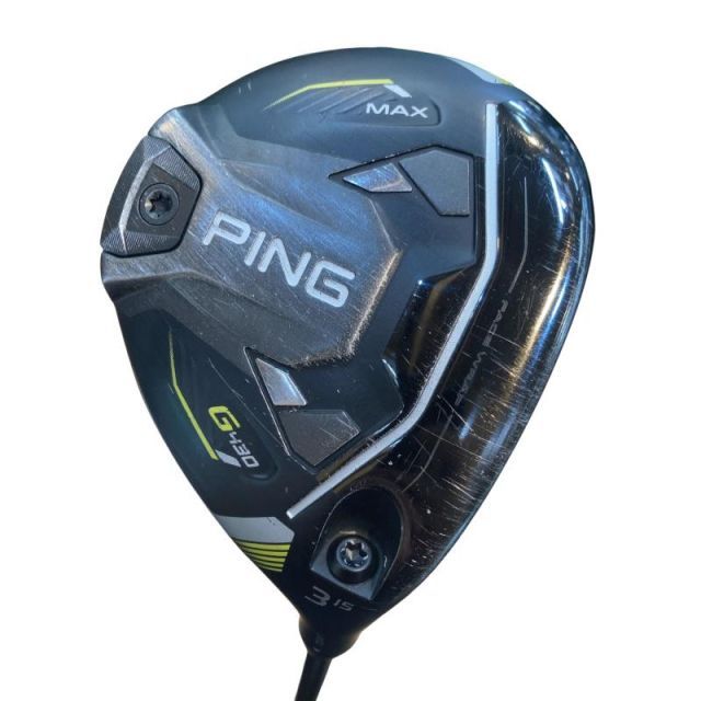 【中古】 ピン G430 MAX 3W フェアウェイウッド FW PING TOUR 2.0 BLACK 75(FW) (フレックスS) メンズ 男性用 右利き 右用 Cランク ゴルフクラブ