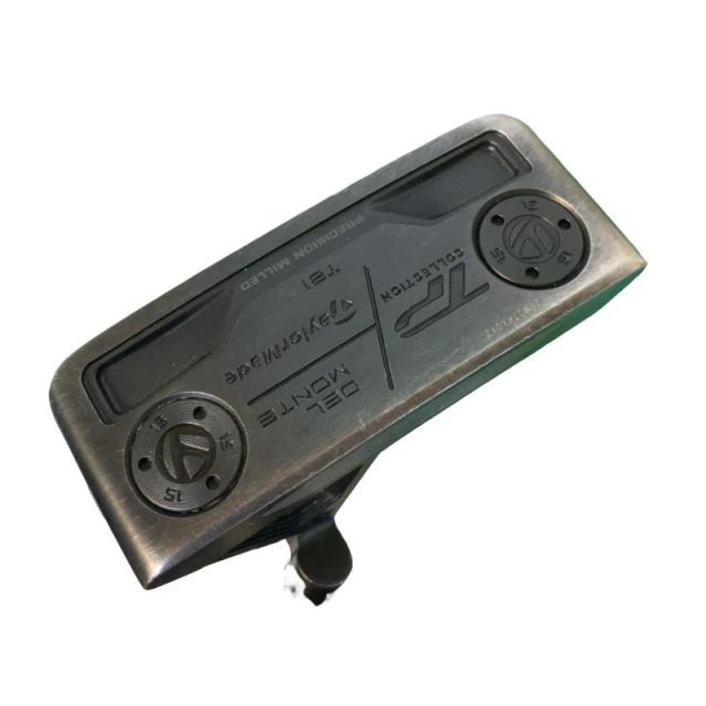 【中古】 テーラーメイド TP COLLECTION BLACK DEL MONTE TB1 33インチ パター PT スチール (フレックスその他) メンズ 男性用 右利き 右用 Dランク ゴルフクラブ