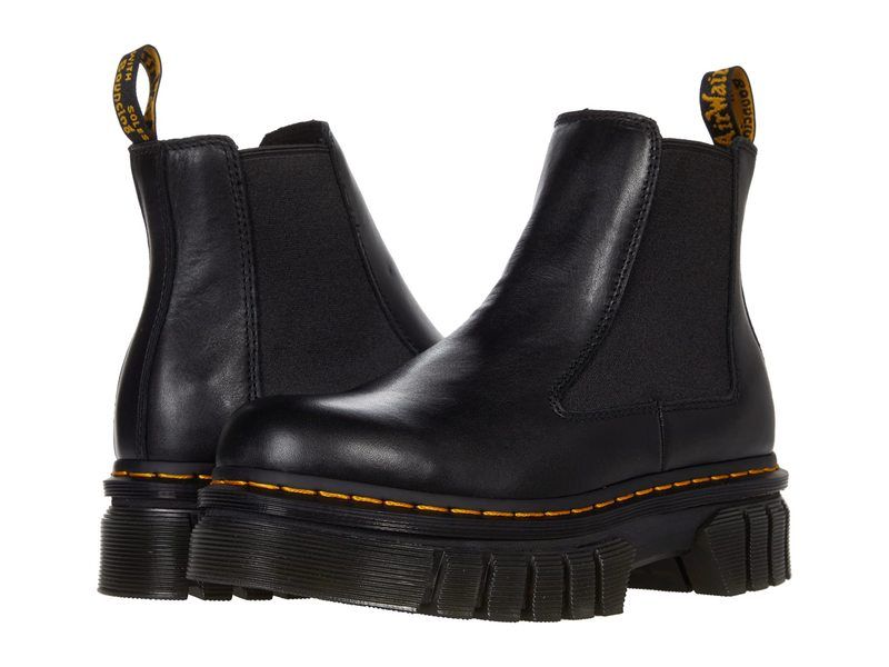 ドクターマーチン レディース シューズ ブーツ・レインブーツ チェルシー Dr Martens Audrick Chelsea Black Nappa Lux ブラック