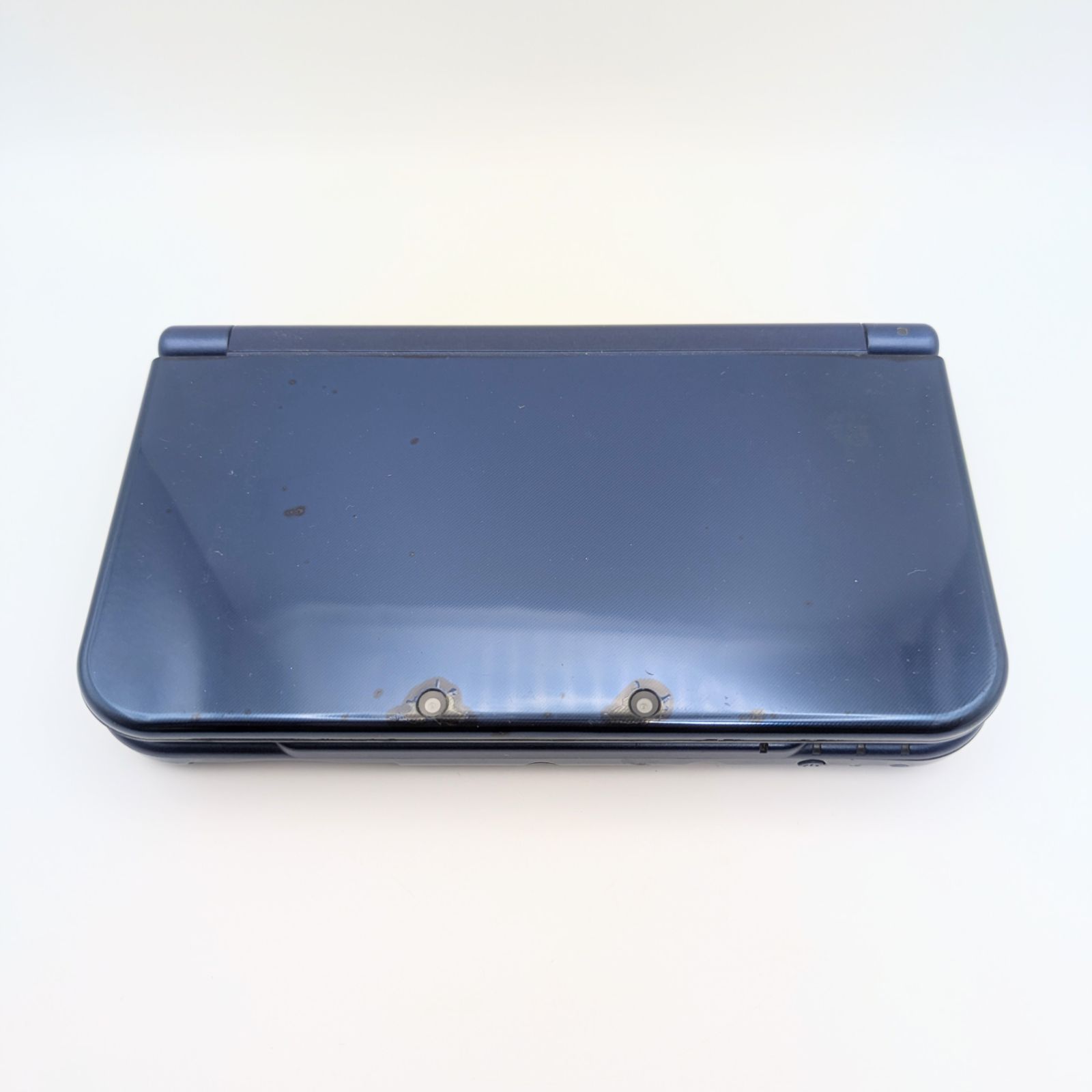 【動作品（難あり）】Newニンテンドー3DSLL メタリックブルー（上画面ips）