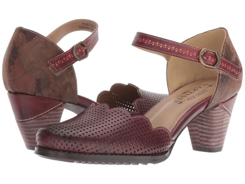スプリングステップ レディース シューズ ヒール LArtiste by Spring Steparchelle Bordeaux Multi マルチカラー