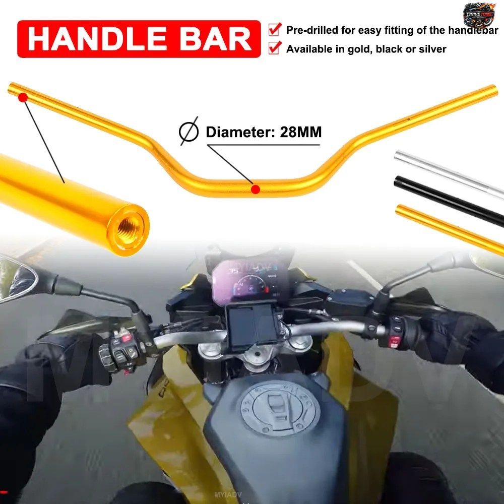 BMW F900XR 2019-2022 2023用 28mm モーターサイクルハンドルバーアクセサリー アルミニウム製カスタムステアリングホイールハンドルバー
