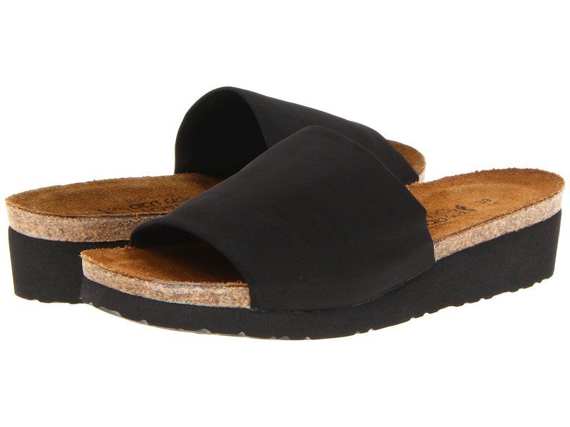ナオト レディース シューズ ヒール Naot Alana Black Stretch ブラック