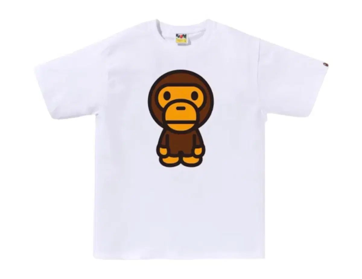 A BATHING APE アベイシングエイプ BIG ベイビー Tシャツ 白 M L