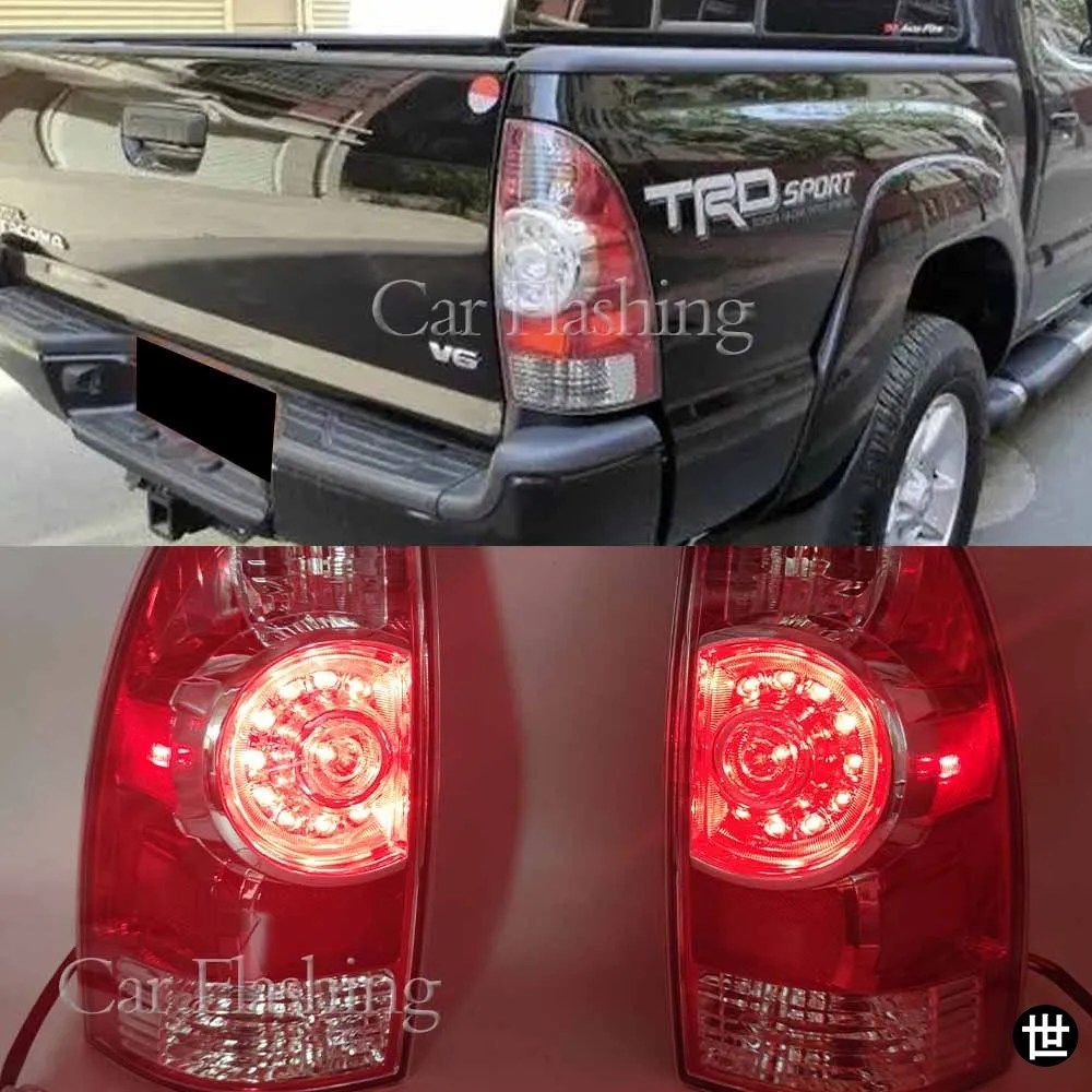 トヨタ タコマ ピックアップ 2005 - 12-2015 用 LED リアブレーキランプ テールライト ウインカーライト