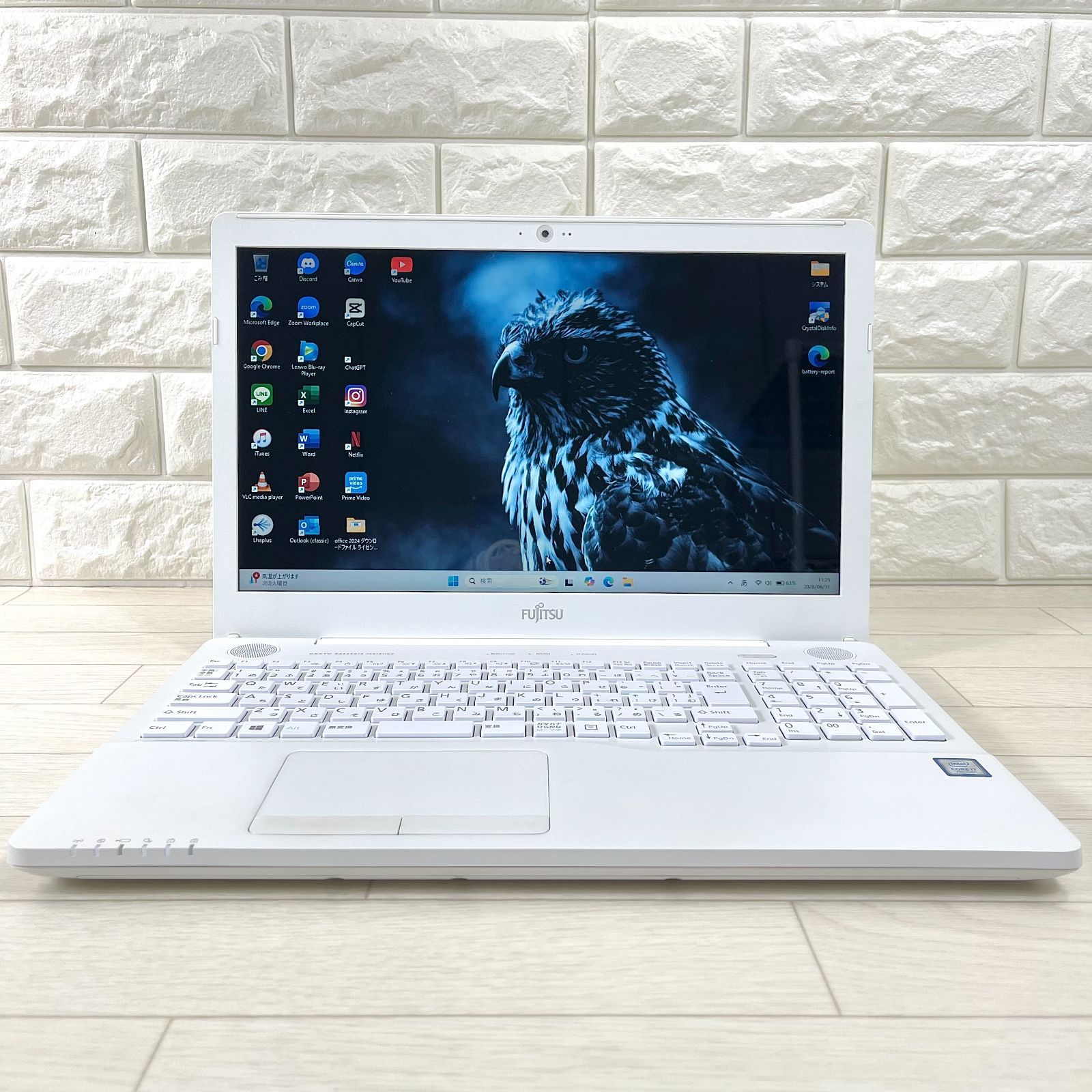 富士通 第7世代i7 SSD512GB Win11ノート - メルカリ