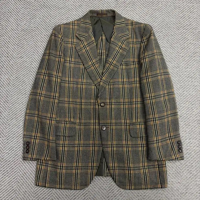 ランバン CHECK ブレーザー v4353