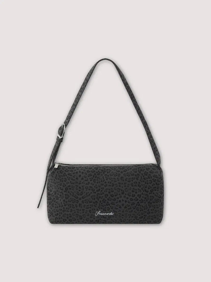 フランメリーコ Leopard Shoulder Bag - Charcoal