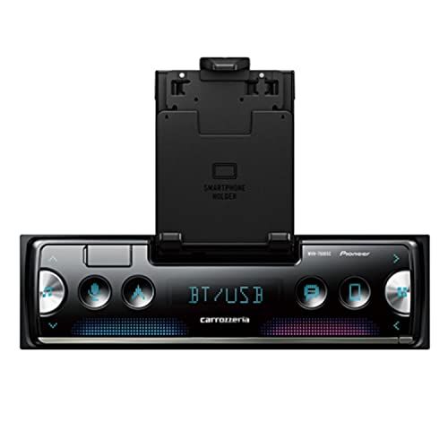 Pioneer カーオーディオ MVH-7500SC 1D メカレス Bluetooth USB iPod iPhone AUX DSP カロッツェリア/ 46e90ec7