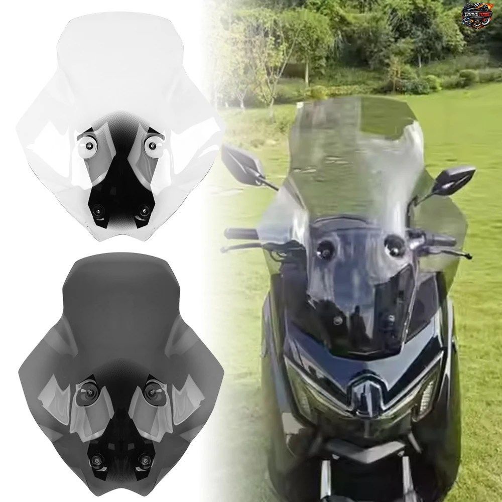 ヤマハ NMAX155 2025 用オートバイ用ウインドシールド ウインドスクリーン フェアリング ダブルバブル ウインドスクリーン デフレクター プ