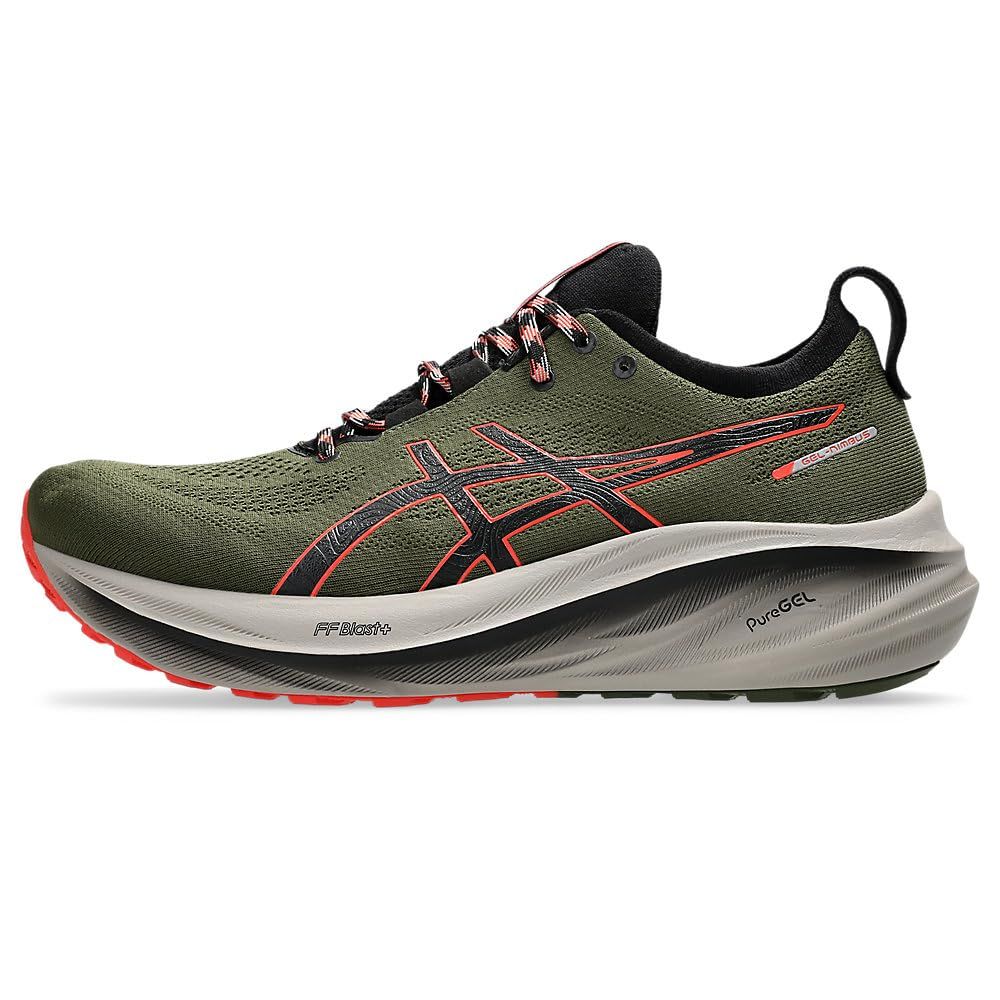 [アシックス] 公式ストア限定 トレイルランニングシューズ GEL-NIMBUS 26 TR メンズ 26.5 2E NATURE BATHING/RED SN [300(ネイチャーベーシング/レッドスナッパー)公式ストア限定カラー] [26.5 cm 2E]