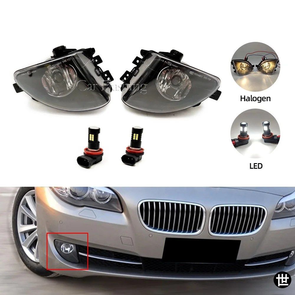 BMW F10 F18 520D 520I 523LI 525LI 530LI 2011 - 14 5シリーズ用フォグランプ ヘッドライト フォグランプ アクセサリー 9,819円