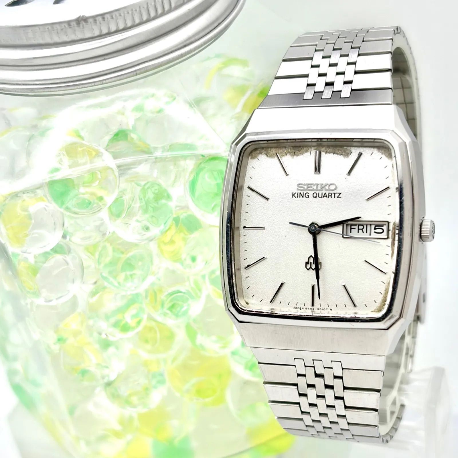SEIKO - SEIKO 2621-5100 クォーツ ヴィンテージ 時計 稼働 新品電池の 