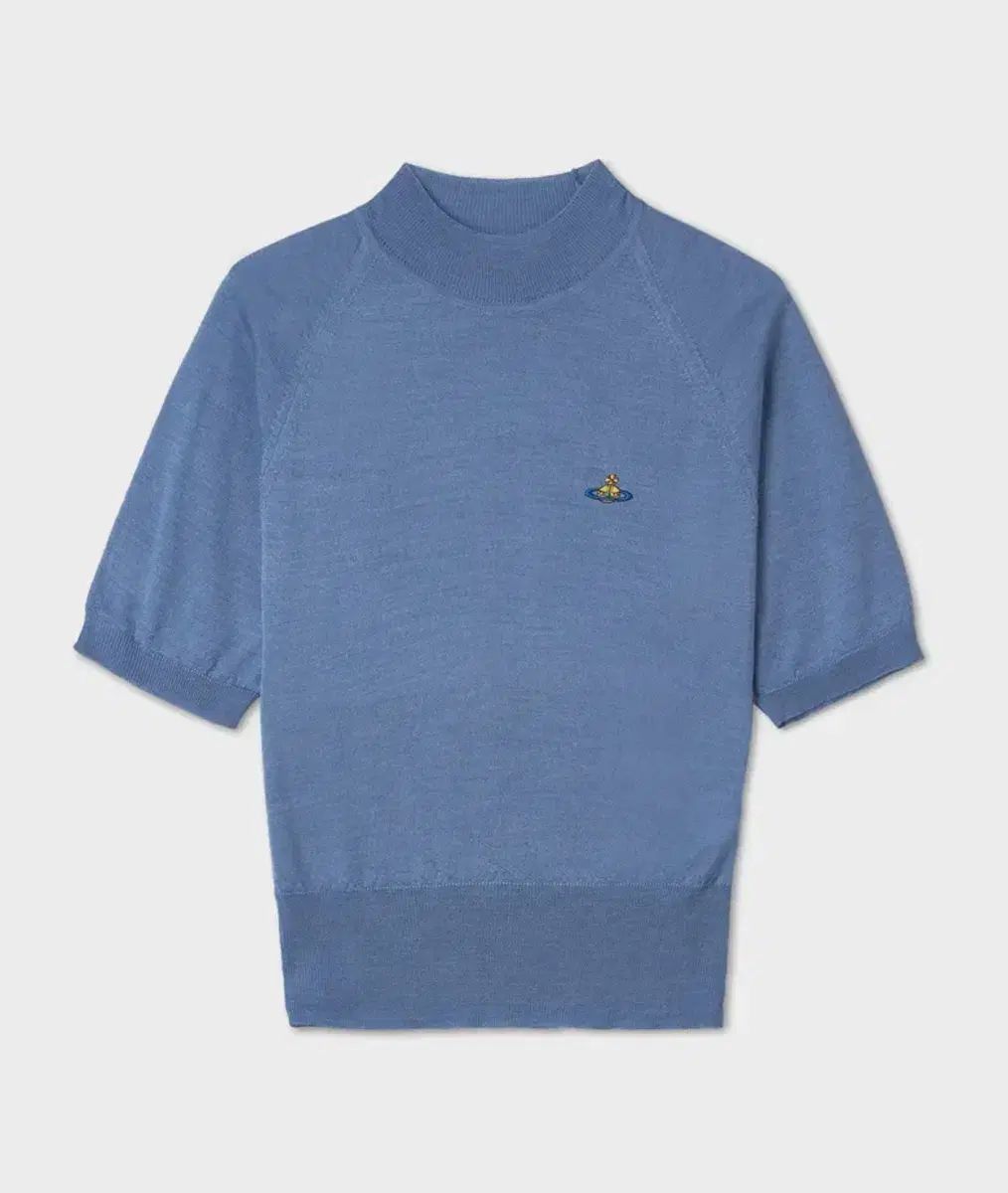 Vivienne Westwood ヴィヴィアン・ウエストウッド タートルネック ウールシルク ニット Indigo 新品