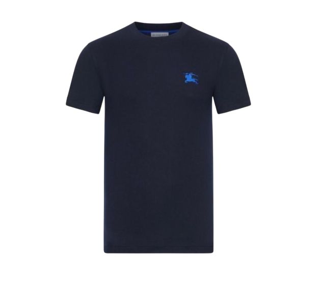 BURBERRY EKD フロントロゴ Tシャツ ブルー Mサイズ
