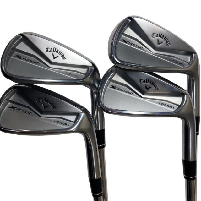 【中古】 キャロウェイ X FORGED STAR(2024) 6S アイアンセット IR NS PRO 950GH neo (フレックスS) メンズ 男性用 右利き 右用 Cランク ゴルフクラブ