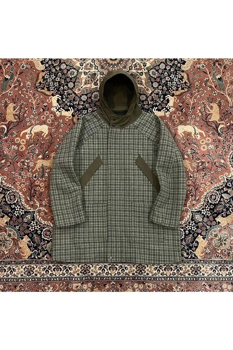 (M)ブラックアウト ローブコート 出品