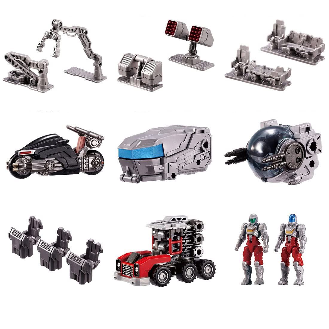 【予約期間は終了しました】タカラトミー(TAKARA TOMY) 国内:タカラトミーモール限定 ダイアクロン タクティカルキャリアオプションユニットセット