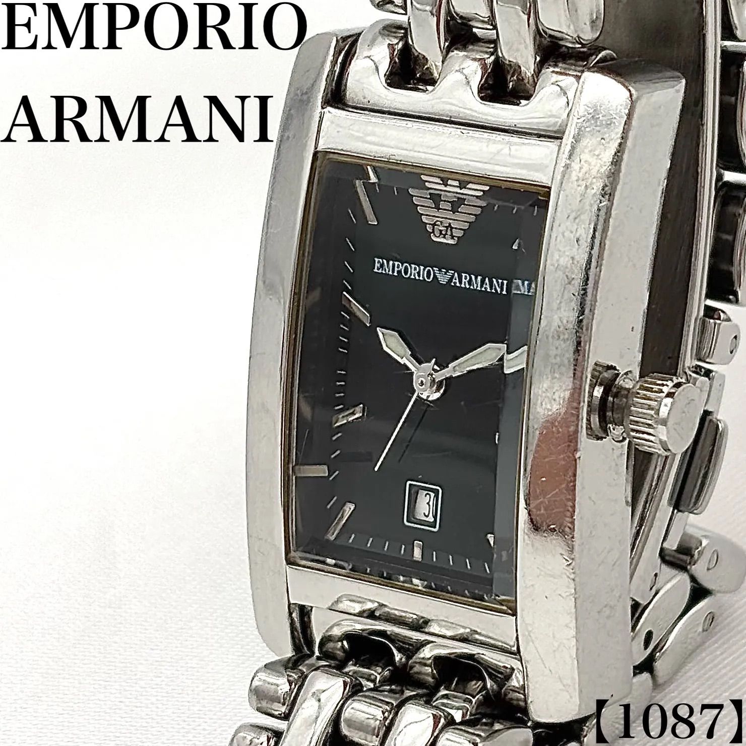 稼働品 Working item エンポリオアルマーニ EMPORIO ARMANI 腕時計 
