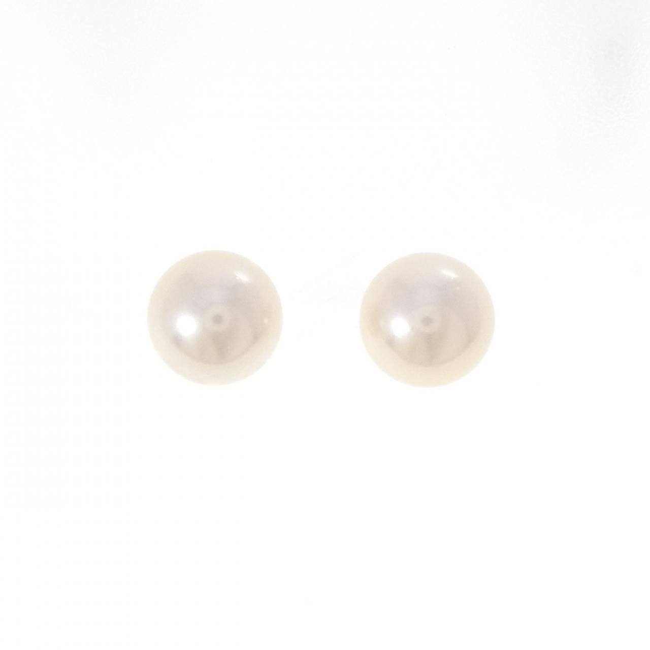 K14WG アコヤパール ピアス 9.3mm