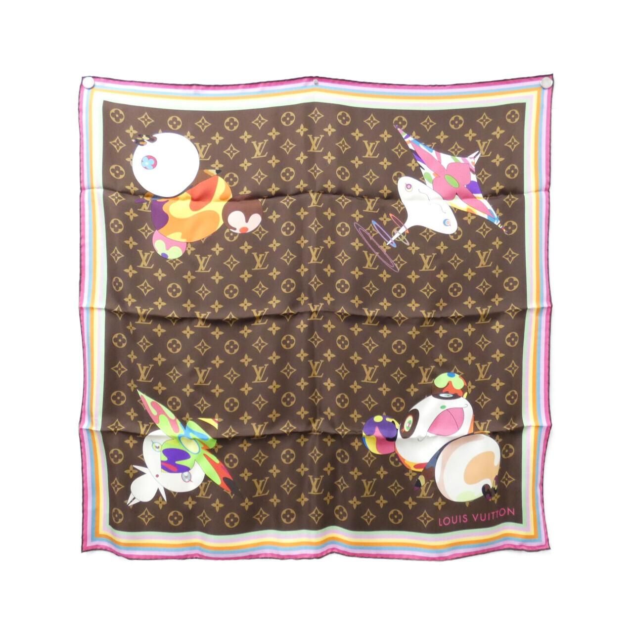ルイヴィトン モノグラム(LV X TM) カレ スーパー フラット 70cm M96274 スカーフ