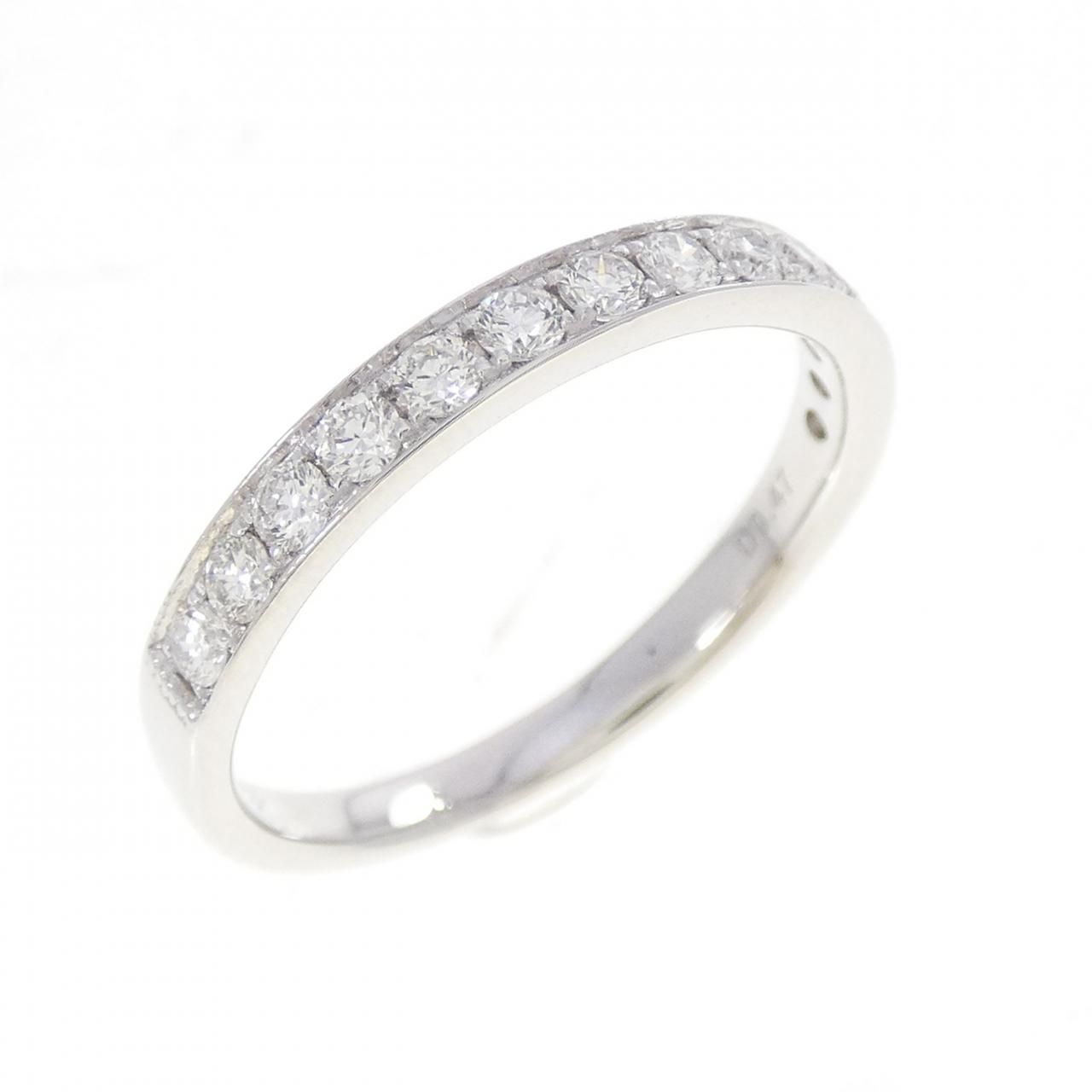 750WG ダイヤモンド リング 0.47CT