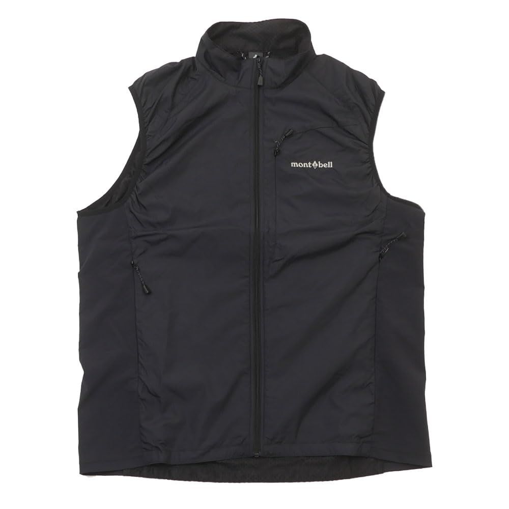 モンベル ライトシェルベスト Men's #1106559 (M BK ブラック) [mont-bell] [ブラック(BK)] [M]
