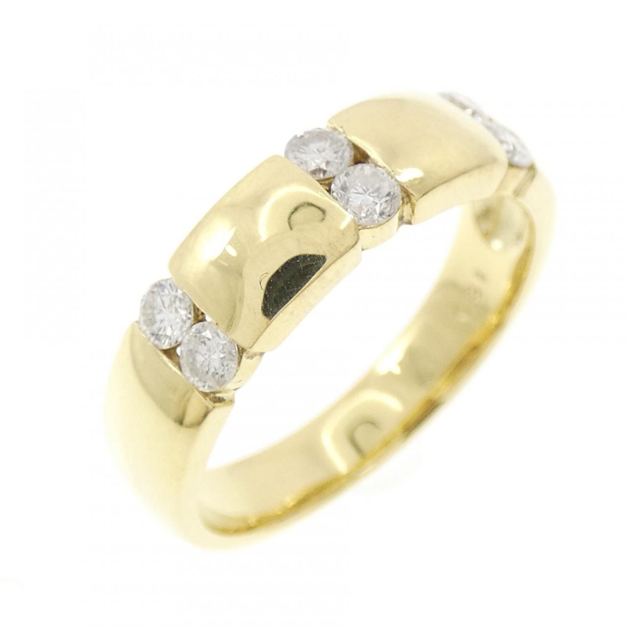 K18YG ダイヤモンド リング 0.31CT