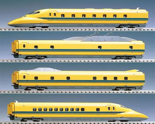 【新品】鉄道模型 1/160 923形 ドクターイエロー 基本セット 4両 [98480]