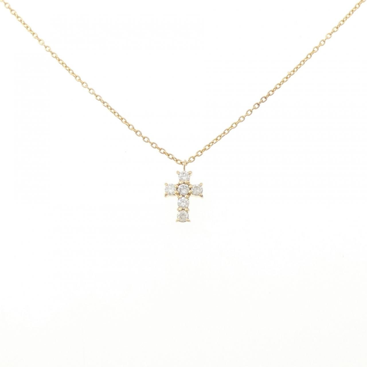 ヴァンドーム ダイヤモンド ネックレス 0.18CT