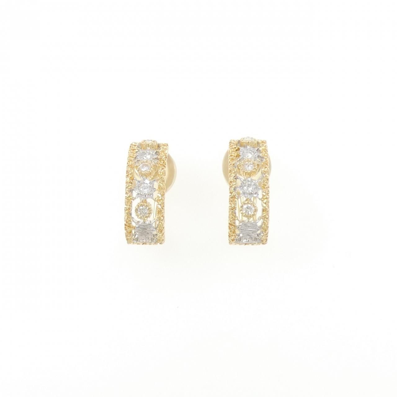 ポンテヴェキオ ダイヤモンド イヤリング 0.29CT