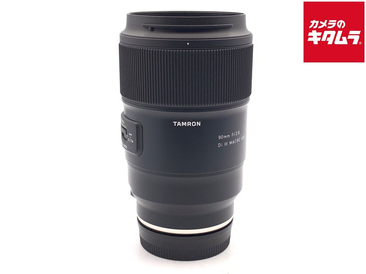 【中古】 【良品】 タムロン 90mm F2.8 Di III MACRO VXD ソニーE用 (Model F072)