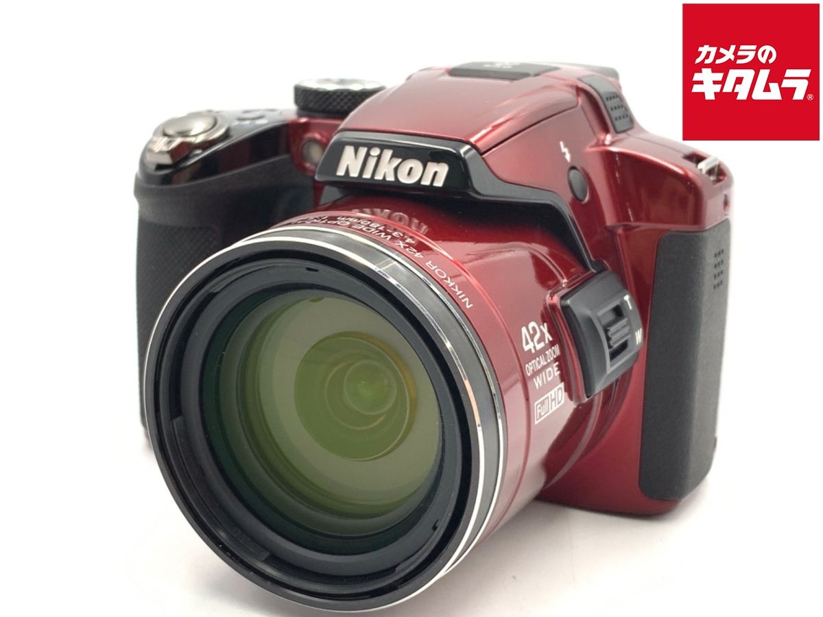 【中古】 【良品】 ニコン COOLPIX P510 レッド
